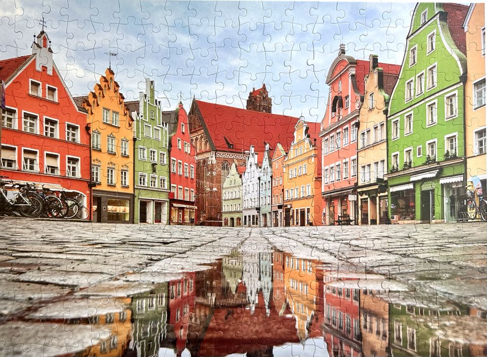 Old Gothic Houses  - Jigsaw Puzzle Factory puzzle collectible - Main Image 2