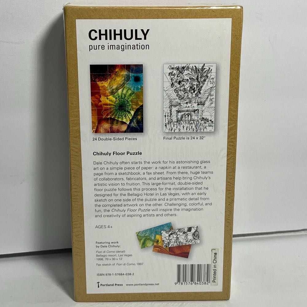 Chihuly: Pure Imagination - Chihuly Workshop puzzle collectible [Barcode 9781576840382] - Main Image 2