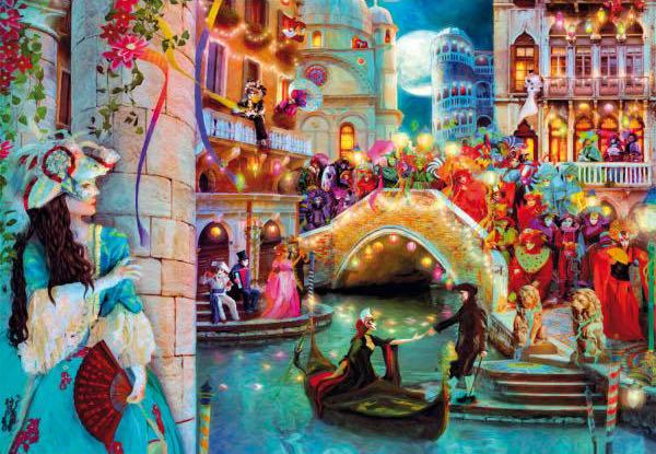 Carnival Moon - Clementoni puzzle collectible [Barcode 8005125398270] - Main Image 2