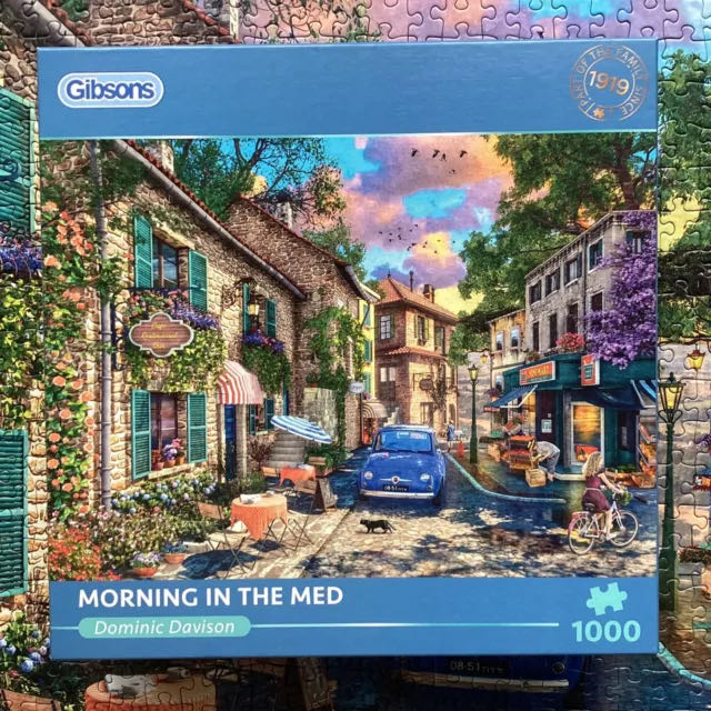 Morning In The Med - Gibsons puzzle collectible [Barcode 5012269063851] - Main Image 4