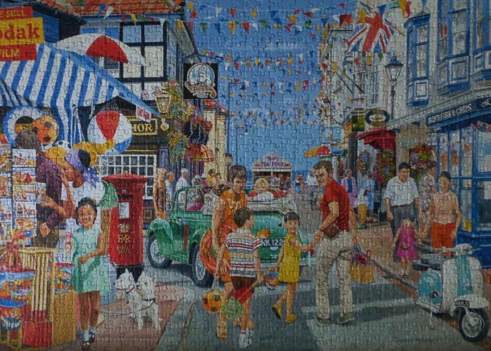 Heading For The Beach (Agnes €6,50) - Gibsons puzzle collectible [Barcode 5012269063899] - Main Image 3