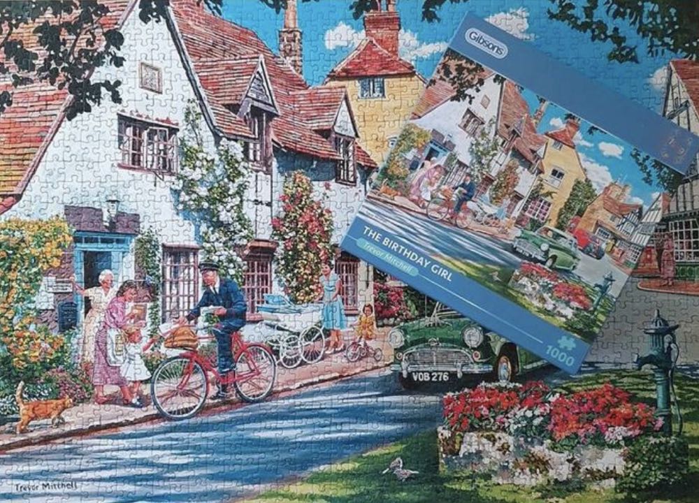 The Birthday Girl (Linda van Den Broek /Molly 61 Vinted Zoekt Deze Ook) - Gibsons puzzle collectible [Barcode 5012269063936] - Main Image 4