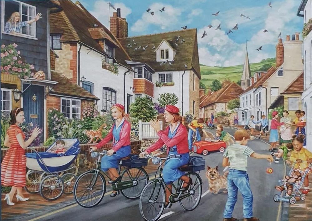 Merry Midwives - Gibsons puzzle collectible [Barcode 5012269064018] - Main Image 2