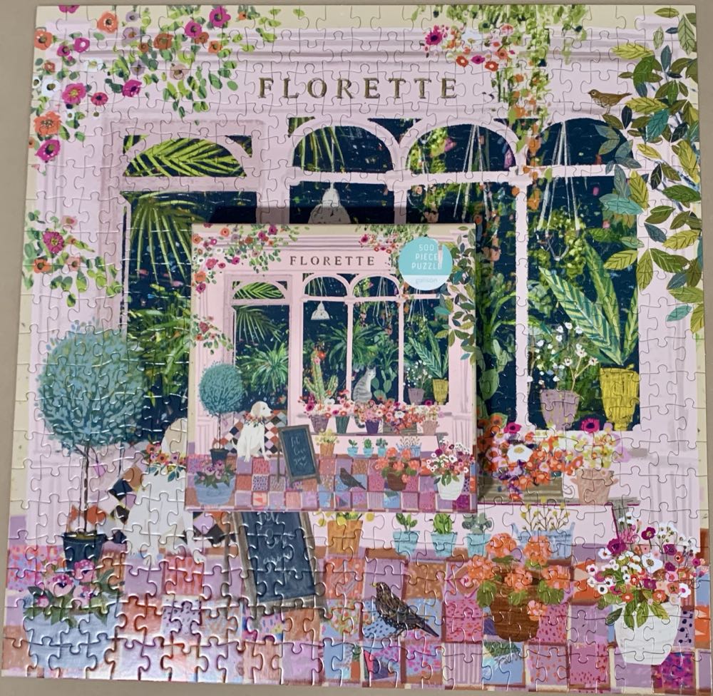 Florette - Galison puzzle collectible [Barcode 9780735369917] - Main Image 2