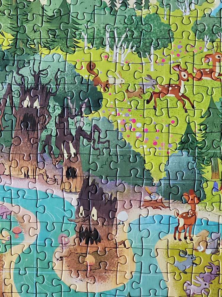 Disney Story Maps: Snow White and the Seven Dwarfs - Clementoni puzzle collectible [Barcode 8005125398157] - Main Image 4