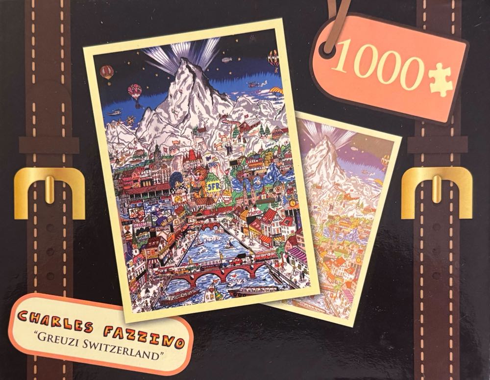 Greuzi Switzerland - Andrews & Blaine puzzle collectible [Barcode 814938014646] - Main Image 2