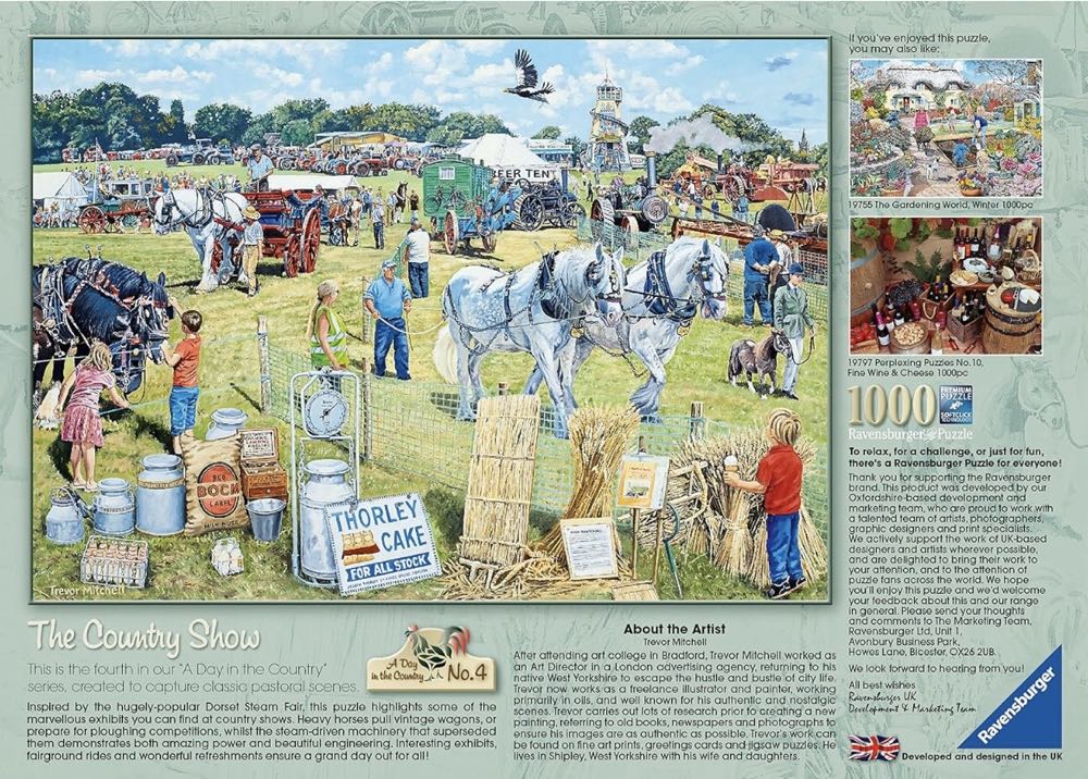 The Country Show- STEPHANIE  - Bits & Pieces puzzle collectible [Barcode 4005556197675] - Main Image 2