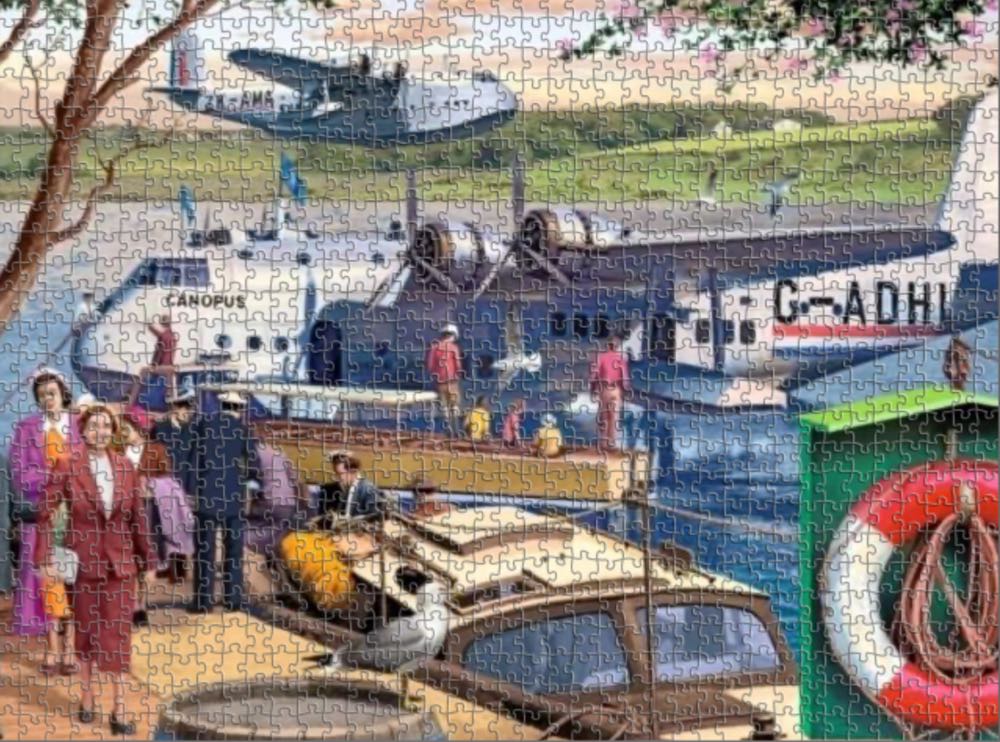 Empire flying Boats - Falcon puzzle collectible - Main Image 2