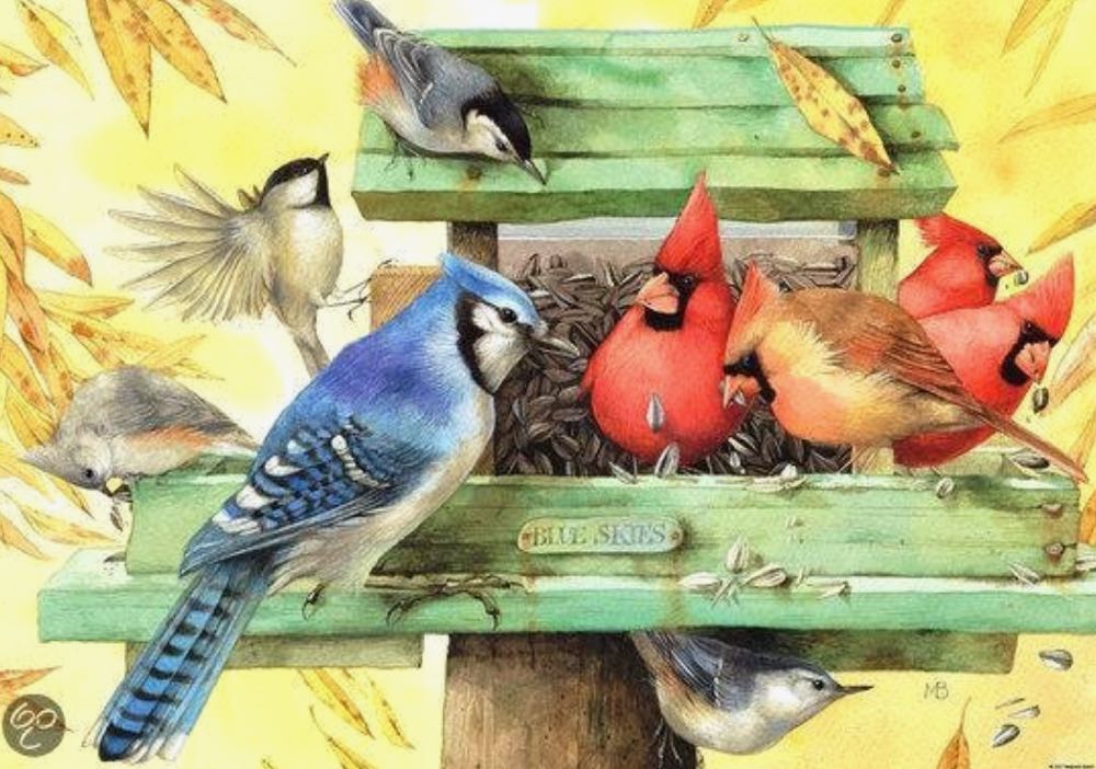 Birds 🟦🇨🇦 - Heye Puzzle puzzle collectible [Barcode 4001689292034] - Main Image 2