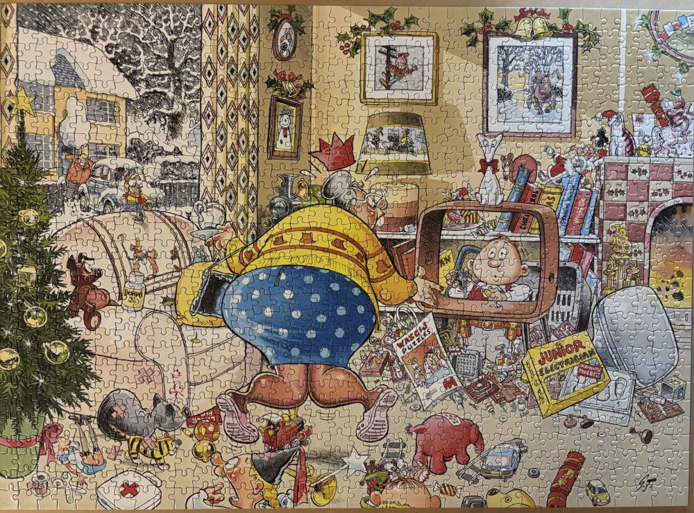 Wasgij? Christmas 3 - Holdson puzzle collectible [Barcode 9414131088621] - Main Image 2