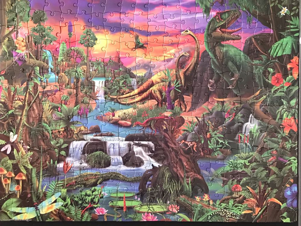 Jurassic Dinosaurs - Arrow Puzzles puzzle collectible [Barcode 9317762187032] - Main Image 2