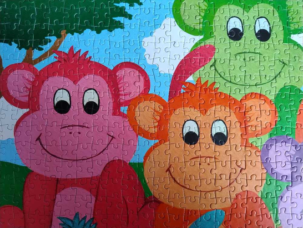Rainbow Monkeys - Enjoy Puzzle puzzle collectible - Main Image 3