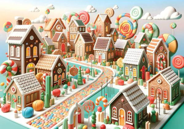 Candy Land  🟦 - Yazz Puzzle puzzle collectible [Barcode 8699375061741] - Main Image 2