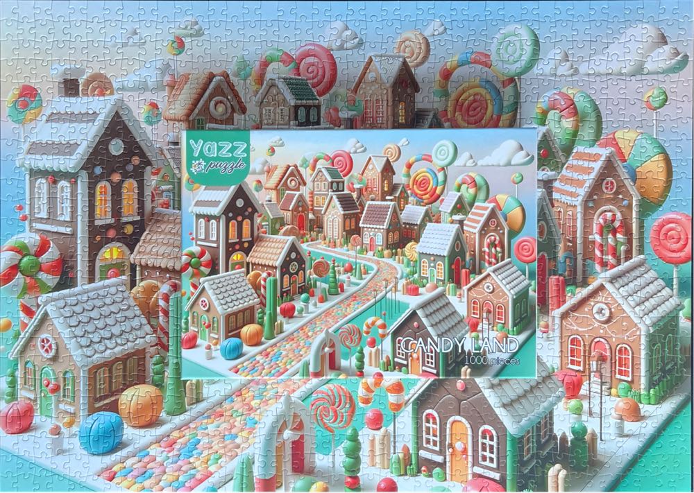 Candy Land  🟦 - Yazz Puzzle puzzle collectible [Barcode 8699375061741] - Main Image 4