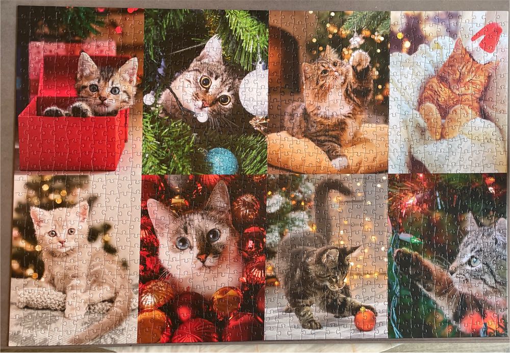 Christmas Cat Puzzle - Talking Tables puzzle collectible - Main Image 2