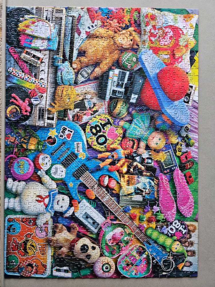 We Love The 80’s - Gibsons puzzle collectible [Barcode 5012269071450] - Main Image 2