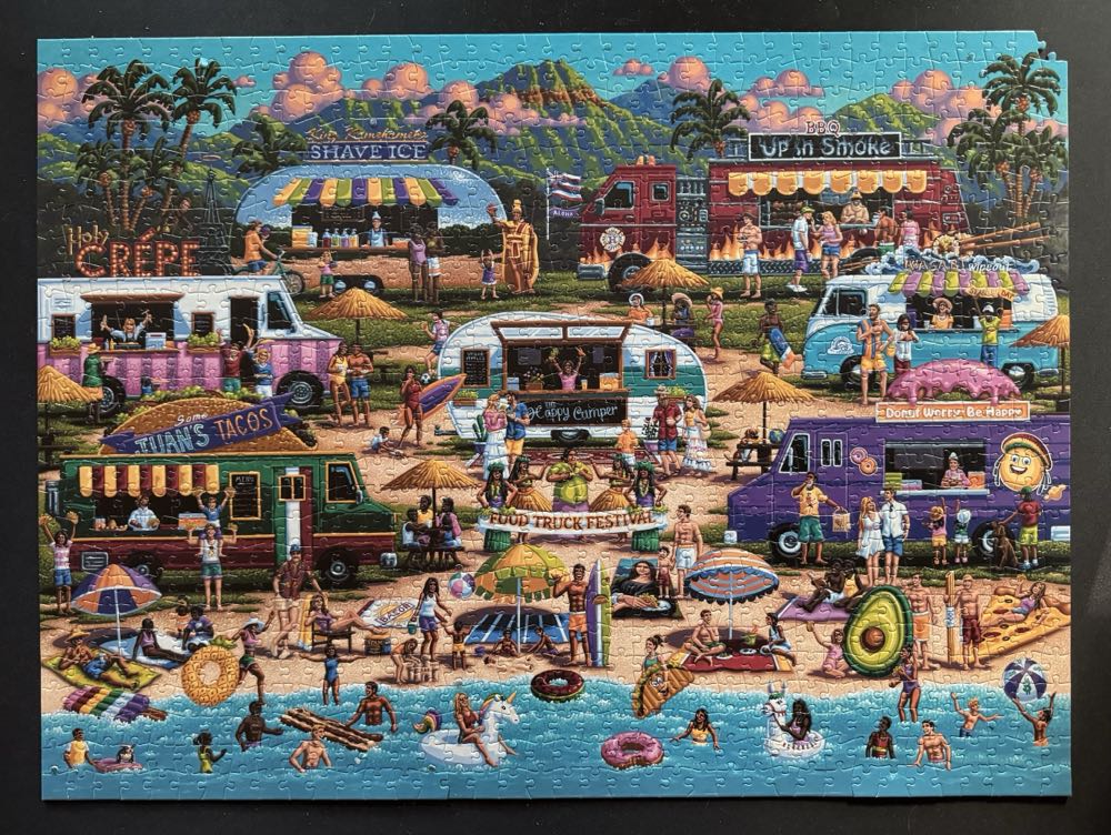 Buffalo: Hawaiian Food Truck Festival - Buffalo puzzle collectible [Barcode 079346112043] - Main Image 2