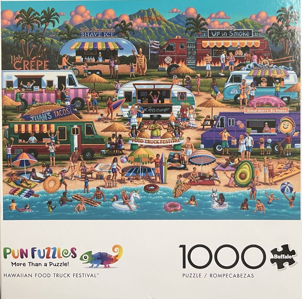 Buffalo: Hawaiian Food Truck Festival - Buffalo puzzle collectible [Barcode 079346112043] - Main Image 3
