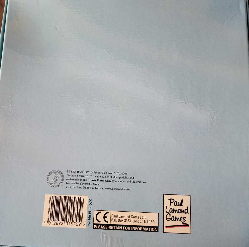 Beatrix Potter - Paul Lamond Games puzzle collectible [Barcode 5012822015709] - Main Image 2