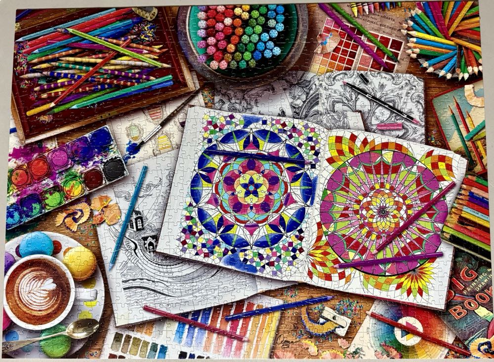 Coloring Days - Buffalo puzzle collectible - Main Image 3