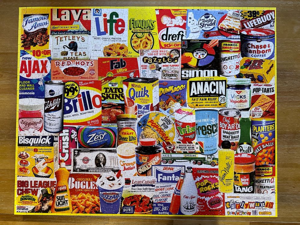 They Still Make That? (1 New) - White Mountain 🇺🇸 puzzle collectible [Barcode 724819267484] - Main Image 2