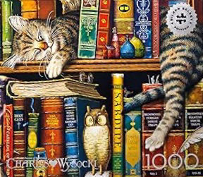 Frederick the Literate - Buffalo Games puzzle collectible [Barcode 079346124701] - Main Image 2