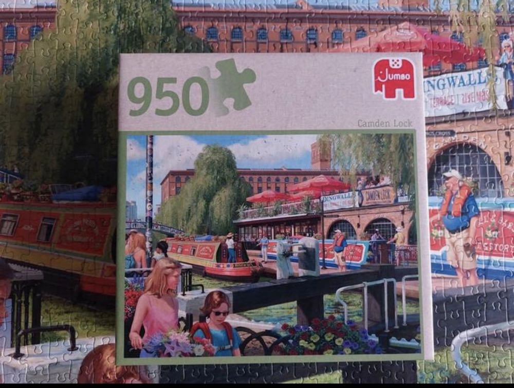 Camden Lock - Jumbo puzzle collectible [Barcode 8710126003152] - Main Image 4