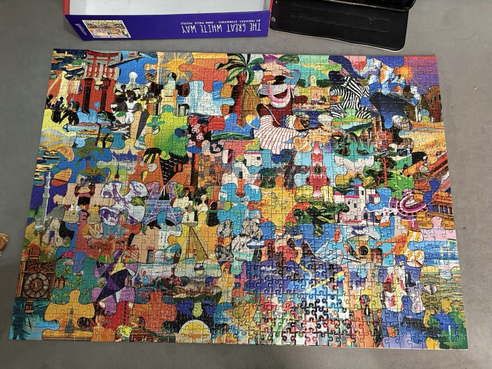 Around The World  (Betaald 09042026) - WHSMITH puzzle collectible [Barcode 5013872127084] - Main Image 2