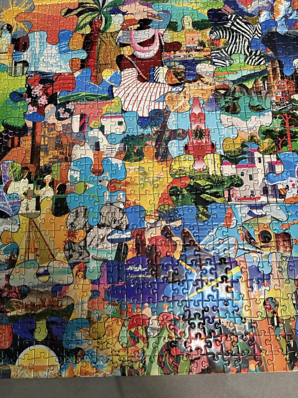 Around The World  (Betaald 09042026) - WHSMITH puzzle collectible [Barcode 5013872127084] - Main Image 3