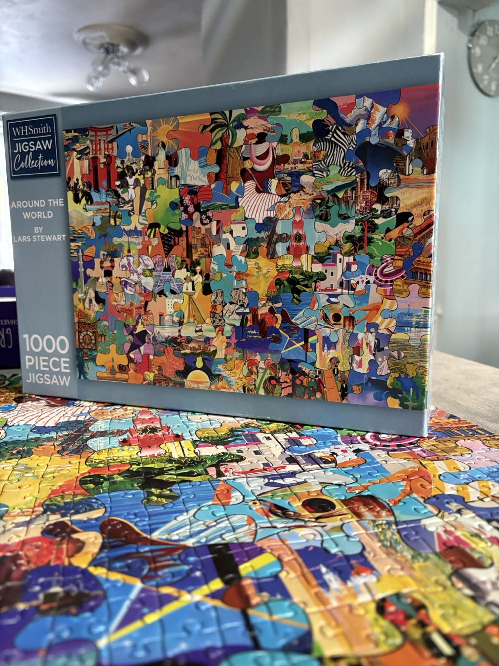 Around The World  (Betaald 09042026) - WHSMITH puzzle collectible [Barcode 5013872127084] - Main Image 4