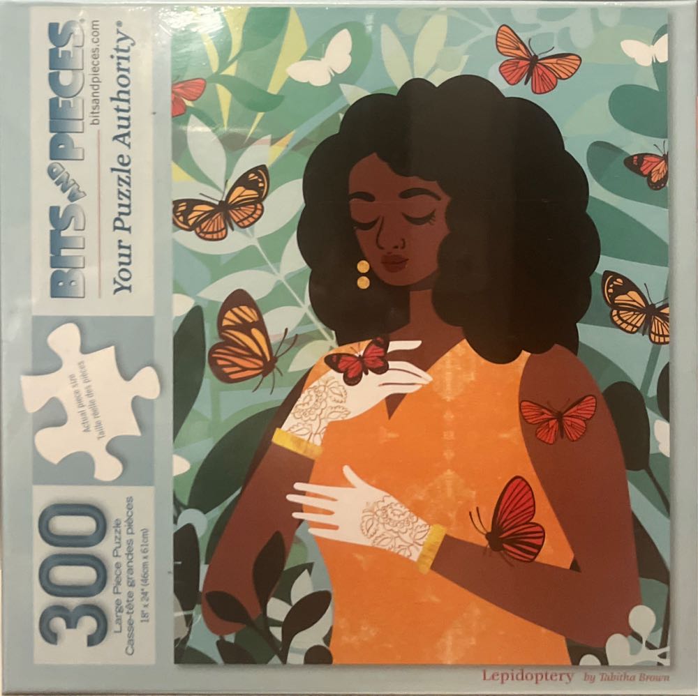 N33 NEW Lepidoptery $5 - Bits & Pieces puzzle collectible [Barcode 192949071798] - Main Image 1