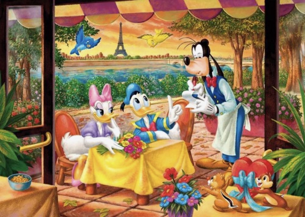 Disney’s Daisy And Donald  In Paris Mieke D - Clementoni puzzle collectible - Main Image 2