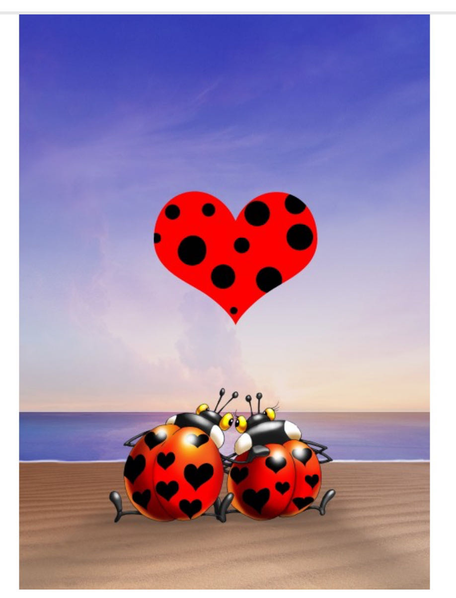Ladybug - Love - Grafika puzzle collectible [Barcode 3663384014345] - Main Image 2