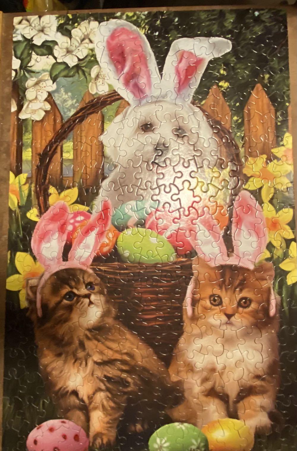 Easter Bunny In Training Dale VC  - SunsOut puzzle collectible [Barcode 796780288492] - Main Image 3