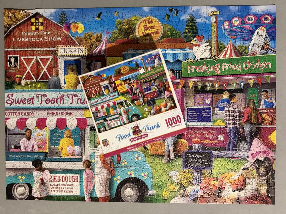 Country Fair - MasterPieces puzzle collectible [Barcode 705988724299] - Main Image 4