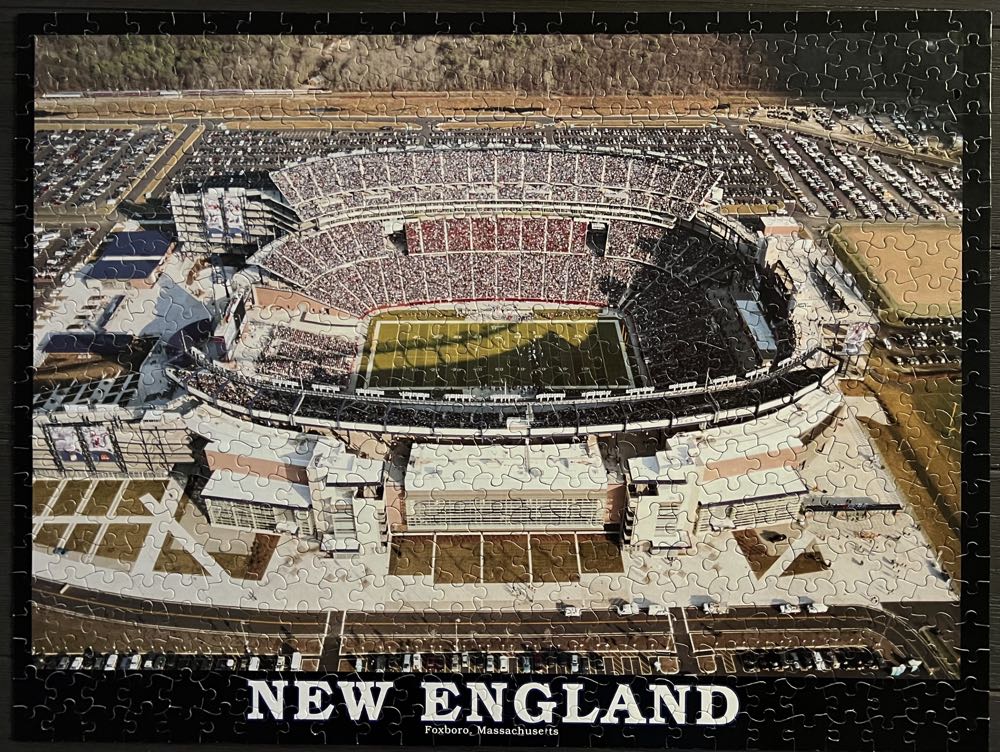 New England - Foxboro, MA - 562, 2/23/24 - White Mountain puzzle collectible [Barcode 724819249787] - Main Image 2