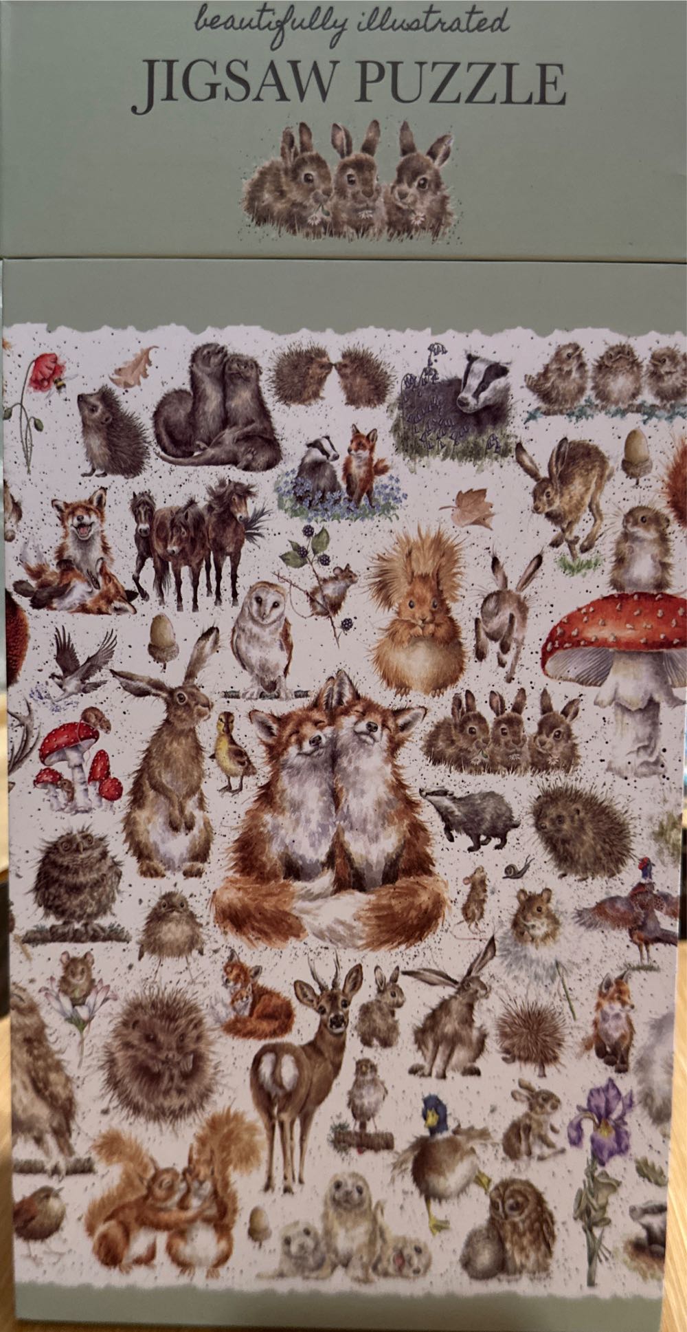 The Country Set - Wrendale puzzle collectible [Barcode 5056464301592] - Main Image 2