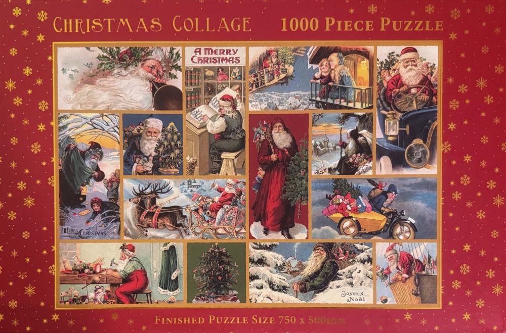 Christmas Collage - Robert Frederick puzzle collectible [Barcode 5051237086928] - Main Image 2