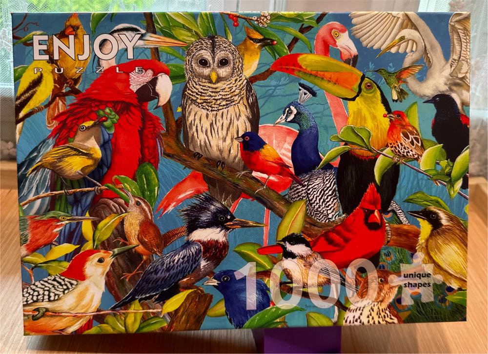 Feathered Frenzy - Enjoy Puzzle puzzle collectible [Barcode 5949194020324] - Main Image 2
