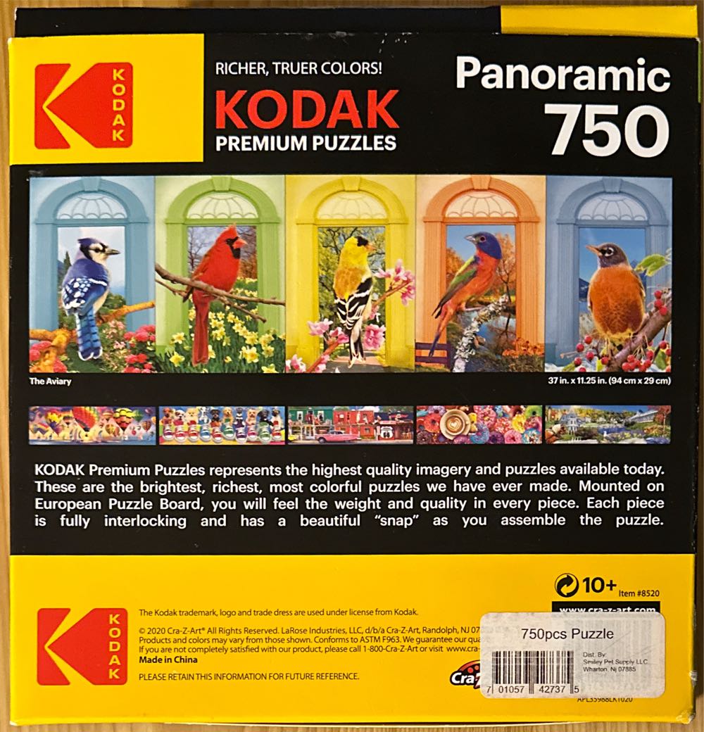 The Aviary - Cra-Z-Art puzzle collectible - Main Image 2