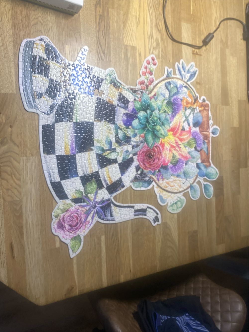 Blooming Kettle - Galison puzzle collectible [Barcode 9780735371279] - Main Image 2