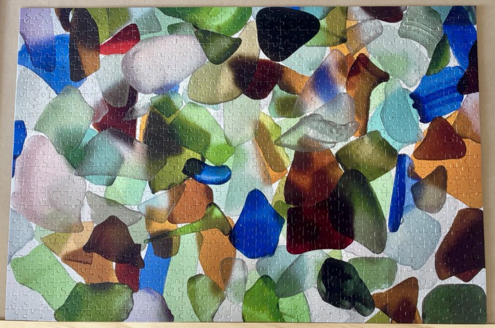 Seaglass (unknown Title)- NFT - The World’s Most Beautiful Jigsaw Puzzles puzzle collectible - Main Image 2