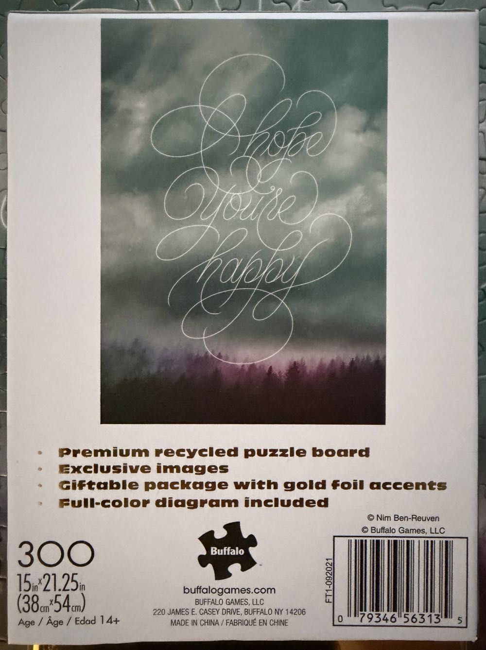 Happy Hopes - Buffalo Games puzzle collectible [Barcode 079346563135] - Main Image 3