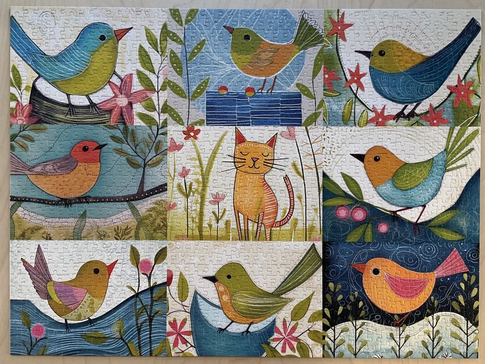 Cat In The Bird’s Nest - Cross & Glory puzzle collectible [Barcode 850050598794] - Main Image 2