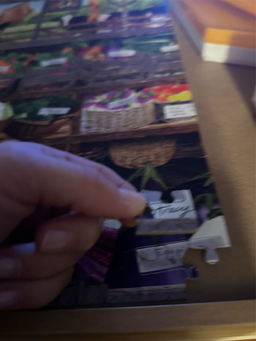 SOLD Country Market - Ceaco puzzle collectible [Barcode 021081242257] - Main Image 3