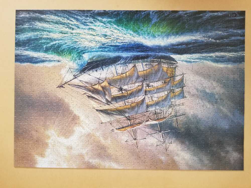 Sailing Against All Odds - Castorland puzzle collectible - Main Image 2