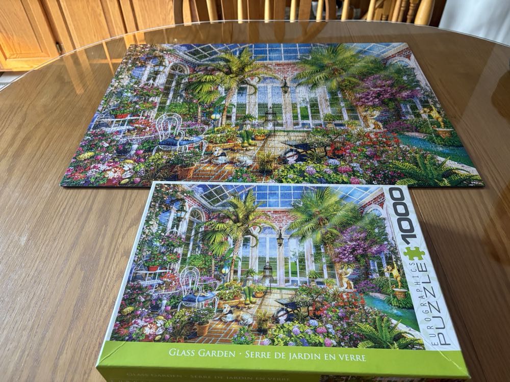 Glass Garden - Eurographics puzzle collectible [Barcode 628136658706] - Main Image 4