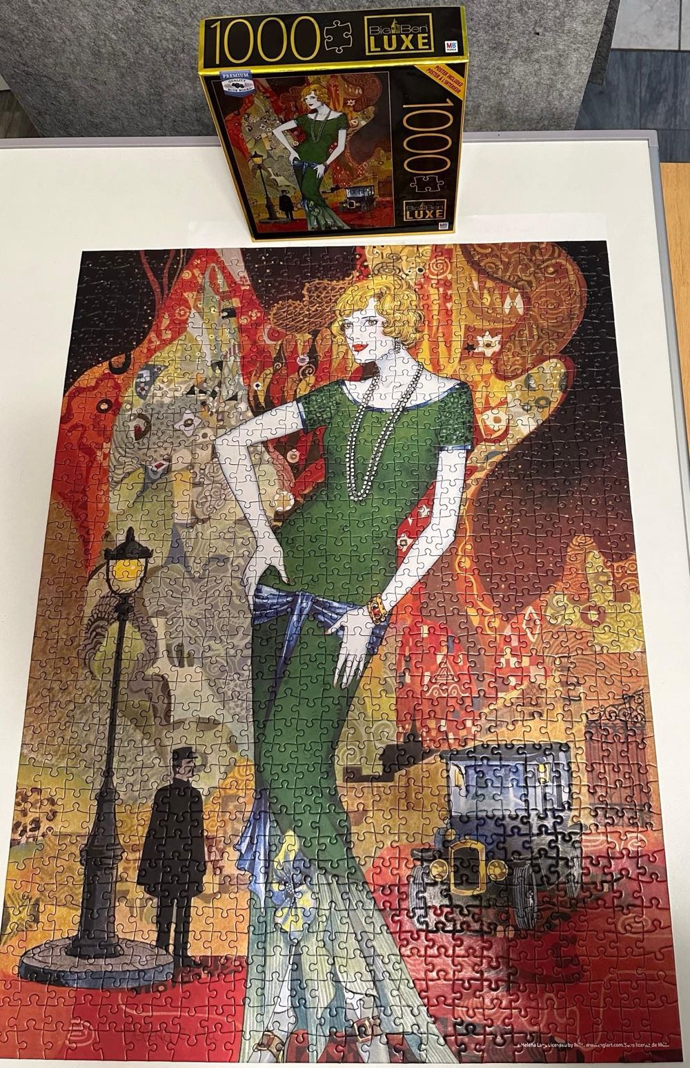 Father Christmas Piece Adult Puzzle