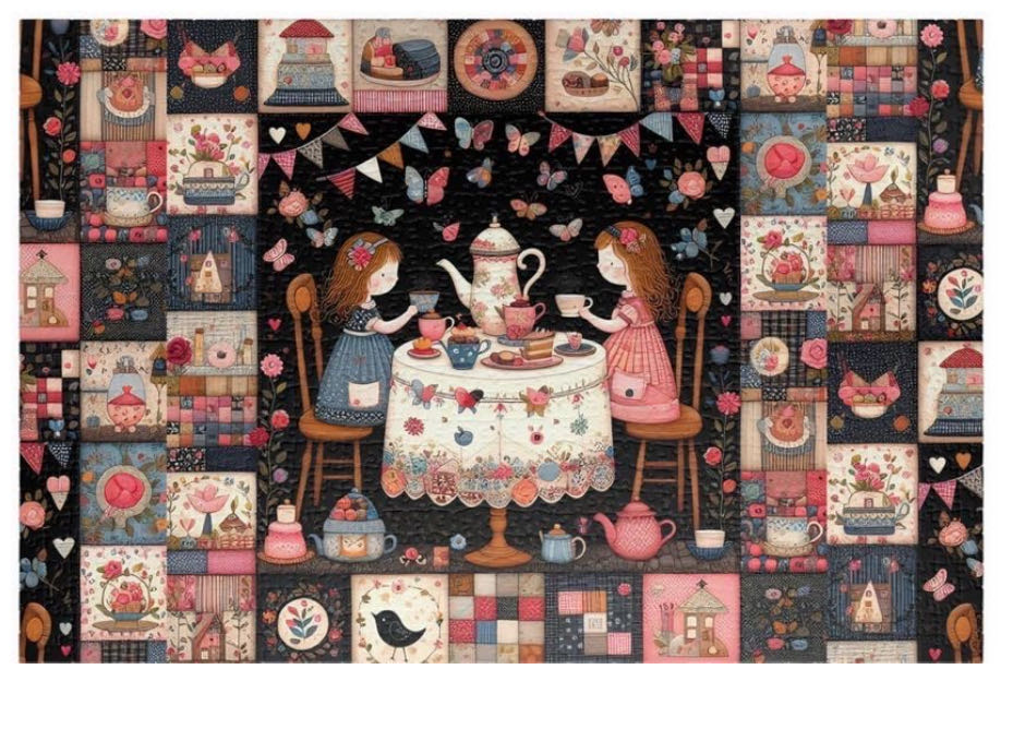 Lisa- Tea And Books - Micro Puzzles puzzle collectible - Main Image 2