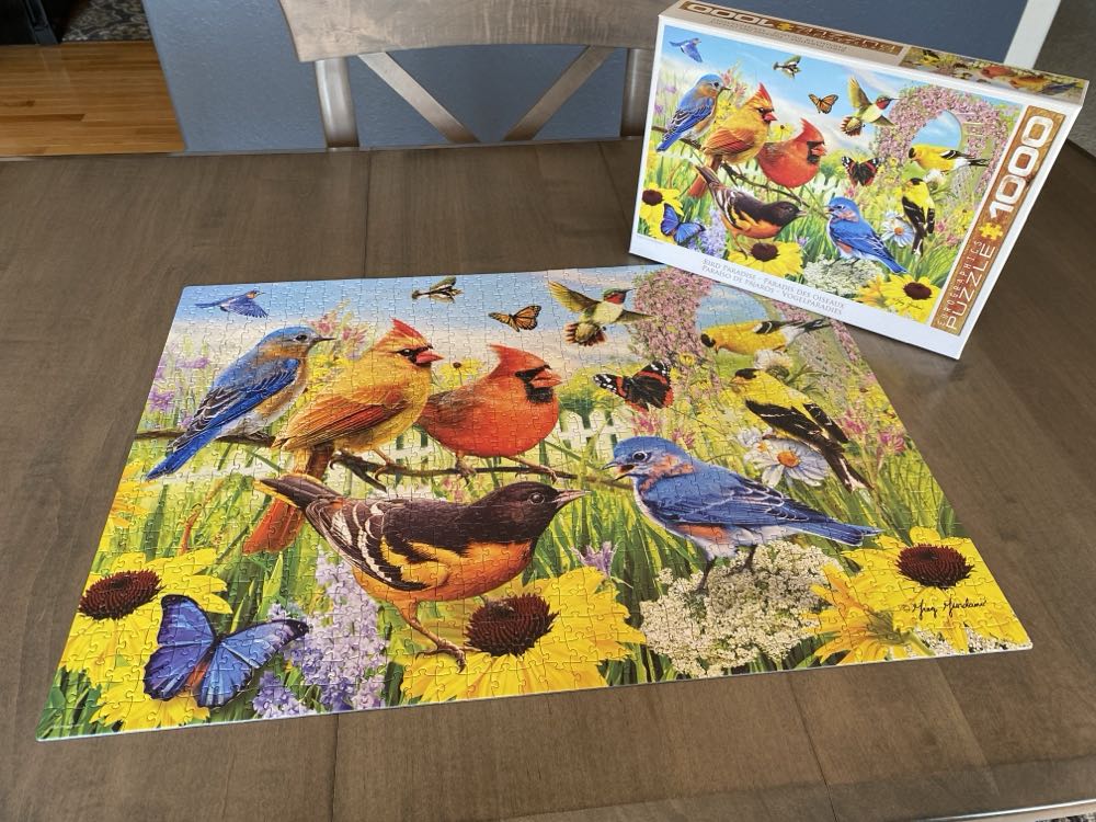 Garden Birds - Eurographics puzzle collectible [Barcode 628136658249] - Main Image 3